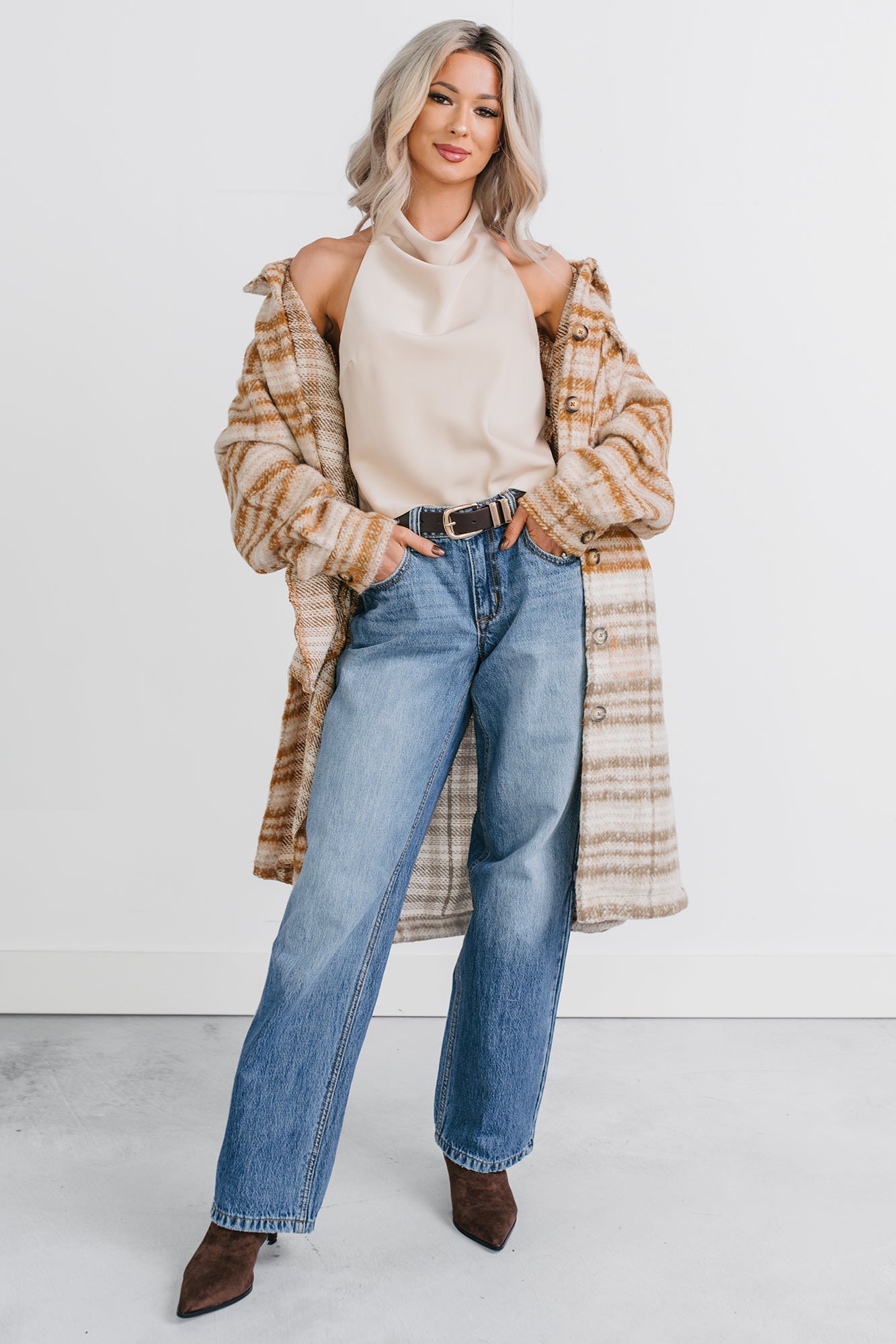 Adelyn Mid Rise Baggy Cello Jeans (Medium)
