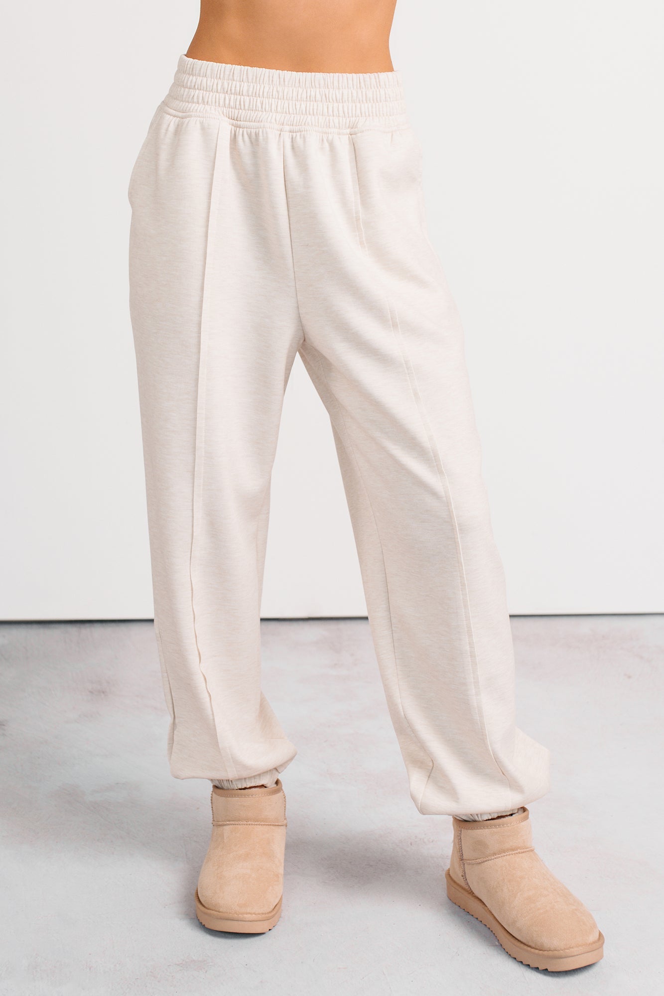 Play Like A Pro Jogger Style Sweatpants (H. Beige)