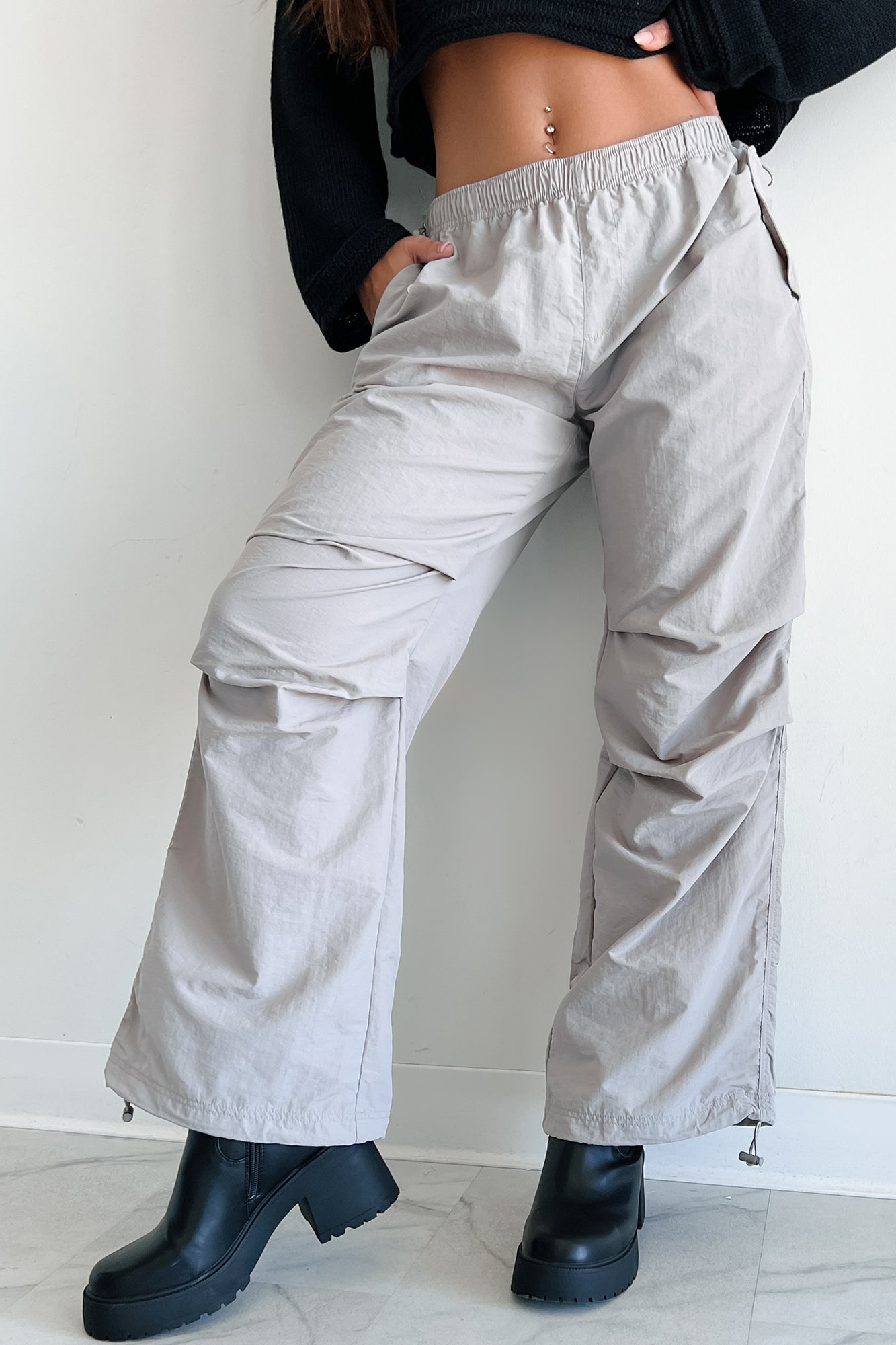 Gibbs Nylon Parachute Pants (Grey)