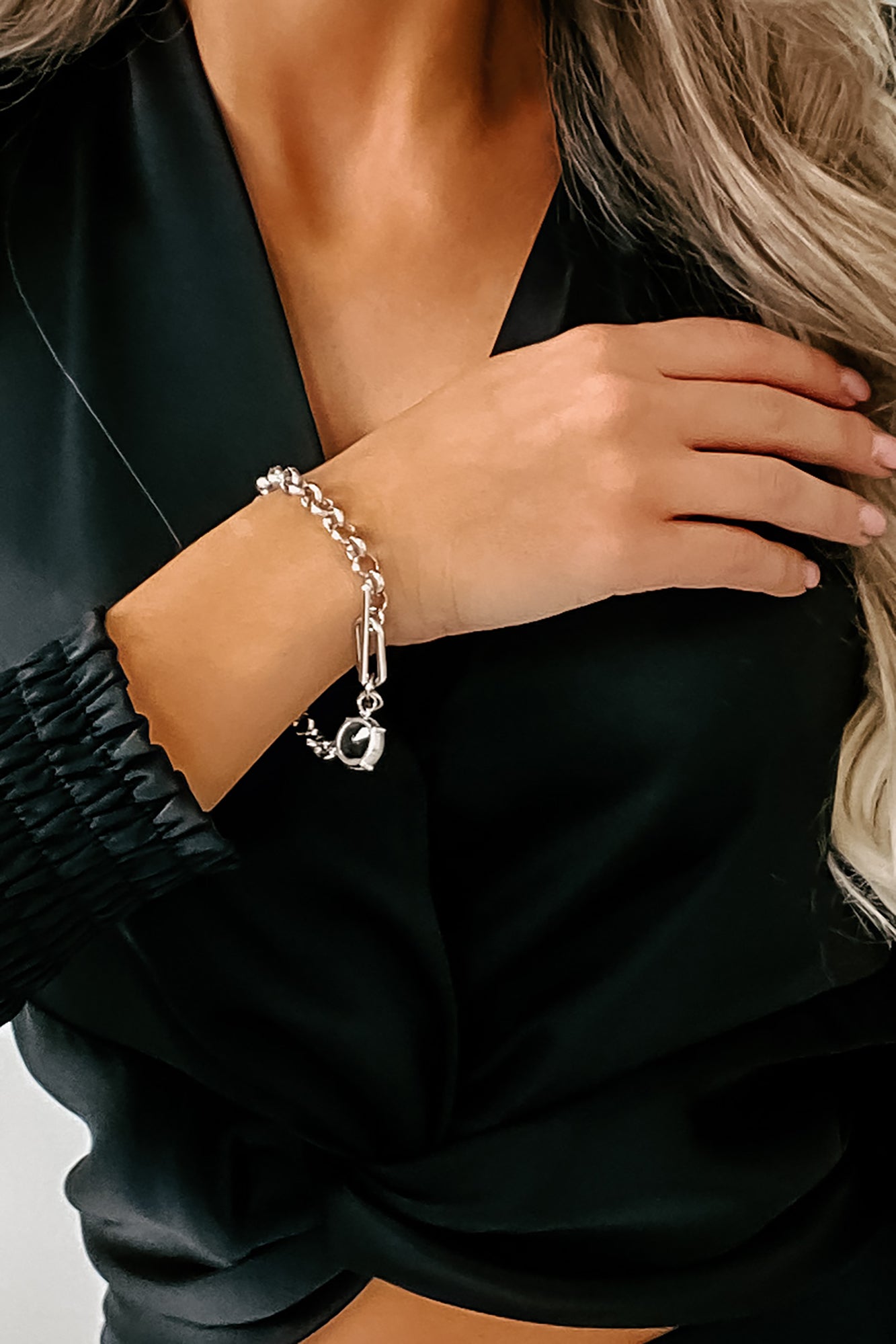 Bring The Drama Bracelet (Silver)
