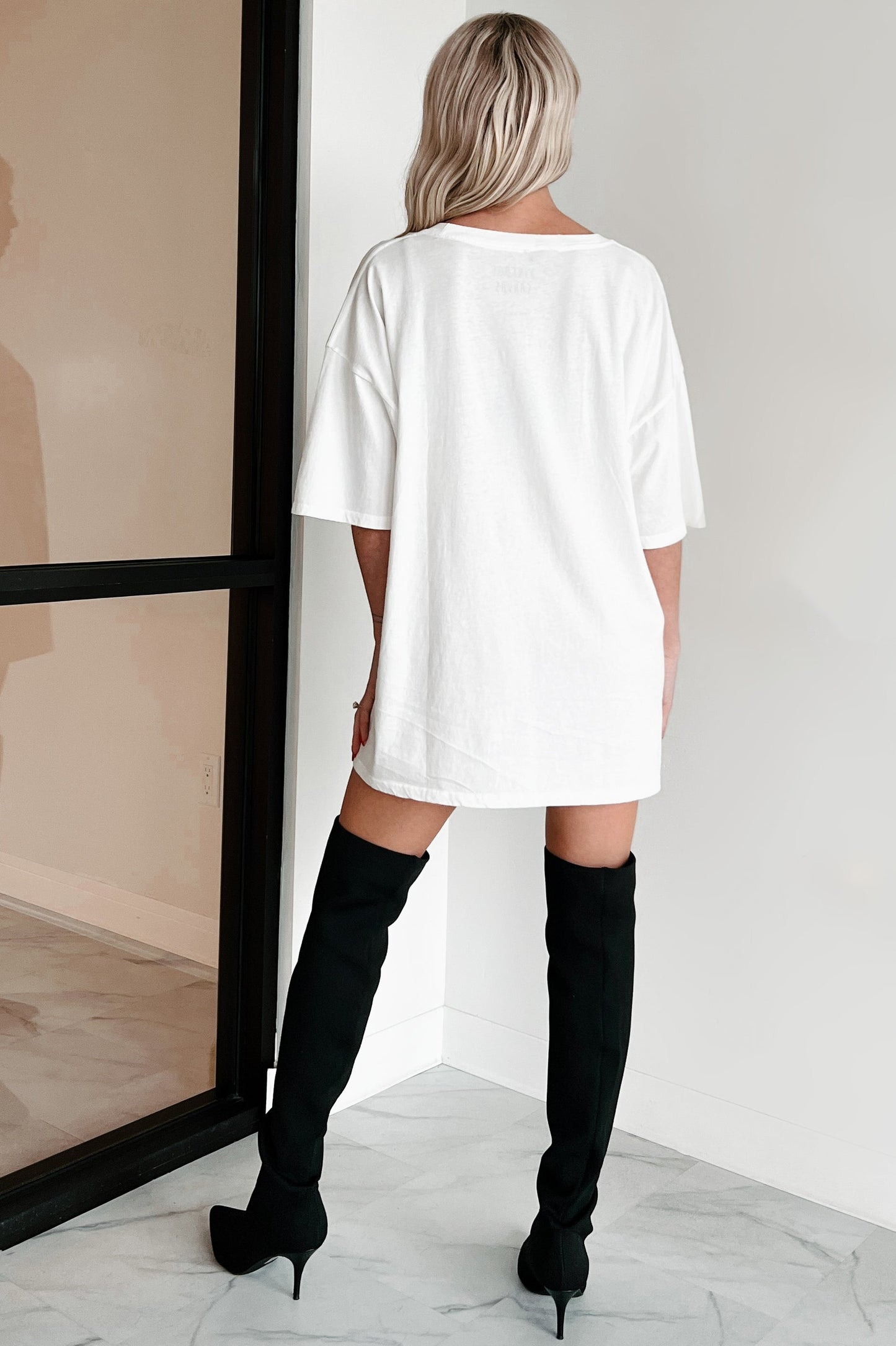 "The Wild West" Oversized Graphic Tee (Ivory)