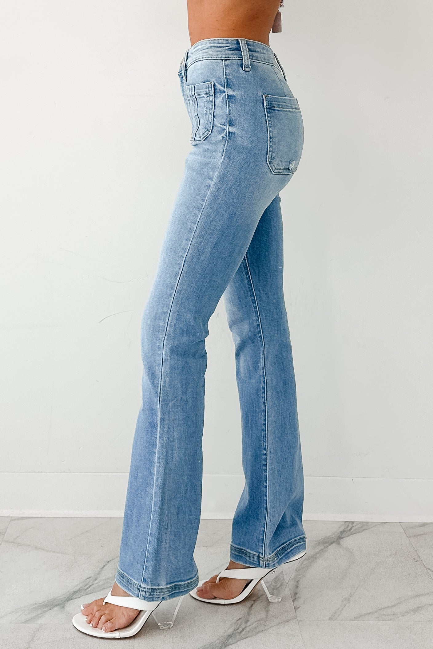Leander High Rise Bootcut Kancan Jeans (Medium)