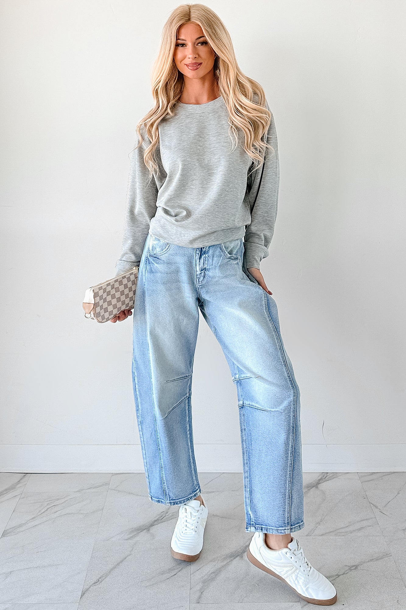 Call It A Day Classic Crewneck Sweatshirt (Grey)